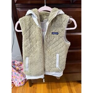 Patagonia Los Gatos Beige Reversible Vest